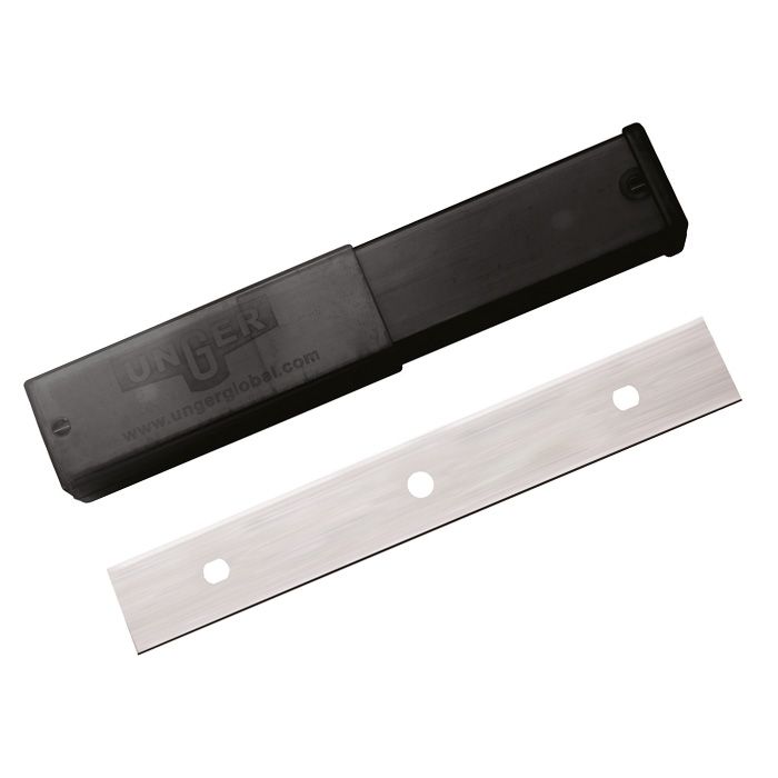 ErgoTec® Ninja Ersatz-Edelstahlklingen/Glasschaberklinge 15 cm | 25 Klingen/Etui 