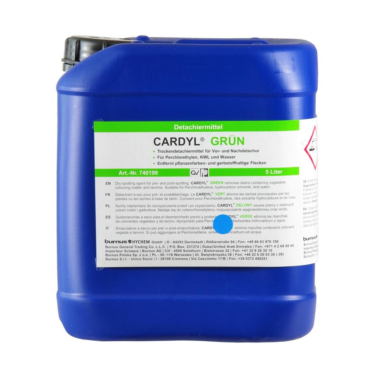 Cardyl grün Fleckenlöser | 5 Liter 