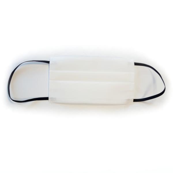 Behelfs-Mund-Nase-Maske, Wasserstrahl verfestigter Vliesstoff im 2 Lagen Verbund | 1 Stück