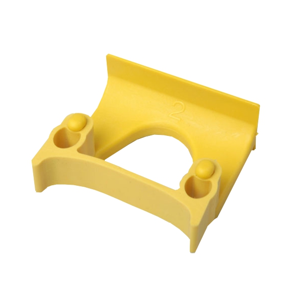 Geräte-Halter farbig, groß Ø 28 - 38 mm | gelb 
