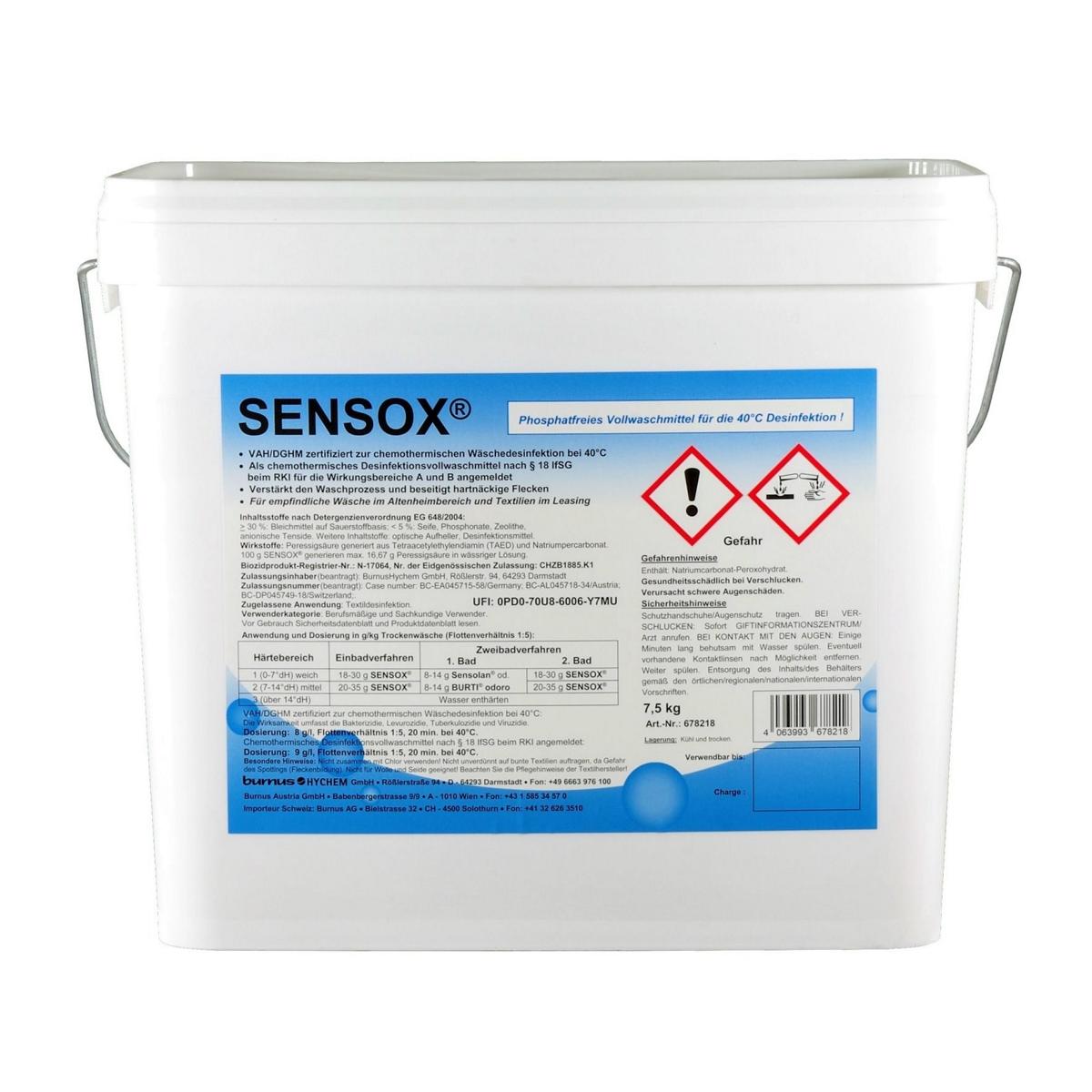 Sensox® | 7,5 kg 
