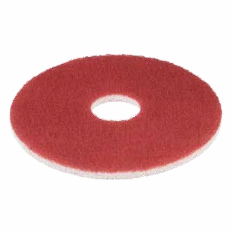 Maschinenpad "Diamand" 432 mm 17" | rot 
