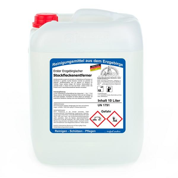 Erster Erzgebirgischer Stockfleckenentferner | 10 Liter 