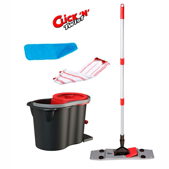 Bodenreinigungsset "CLICK 'N' TWIST" 