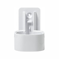 Seifencreme-Spender/Wandhalterung "Hotelspender" zum Schrauben | weiß 
