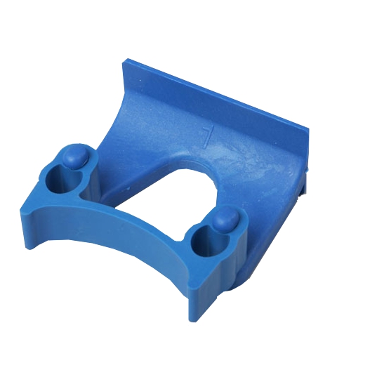 Geräte-Halter, klein Ø 22 - 32 mm | blau 
