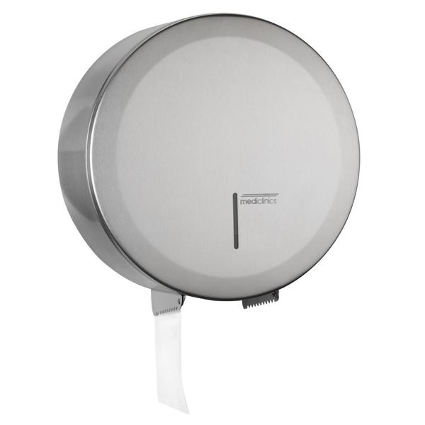 Toilettenpapier-Großrollen-Spender "midi" | Edelstahl, abschließbar 
