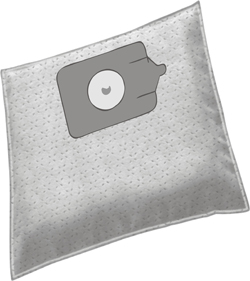 Vliesstaubbeutel Hepa-FLO, Nu1m Ersatzfilter | 10 Stück