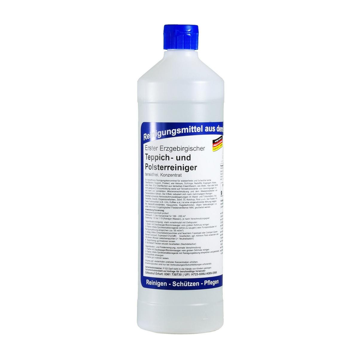 Erster Erzgebirgischer Teppich- und Polsterreiniger |   1 Liter 
