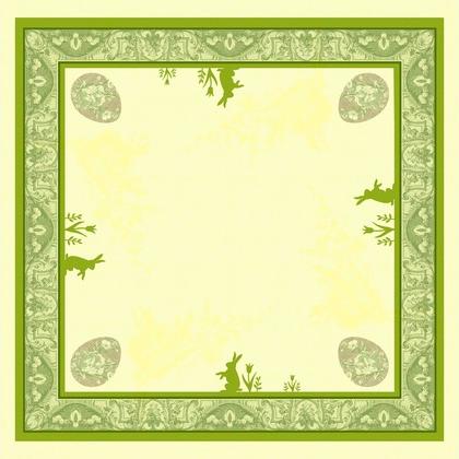 Dunicel-Mitteldecke 84 x 84 cm, unterverpackt | mit Motiv Happiness 
