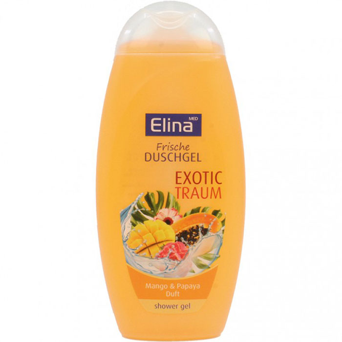 Duschbad Elina Shower Gel, 300 ml Dusch Gel | "Exotic Traum" Mango & Papaya 