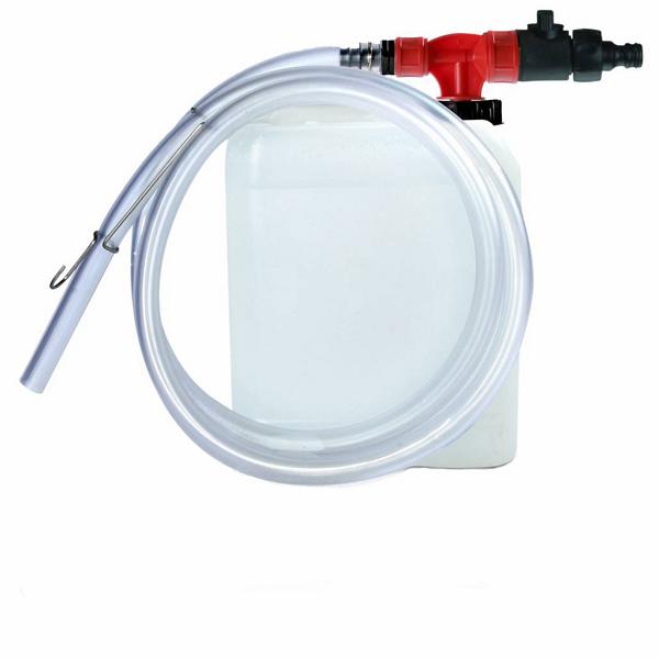 Dosieranlage für Eimer und Schrubbmaschinen | rot 
