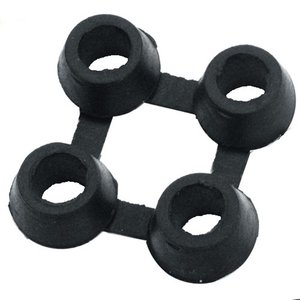 Jumbo Ringmatte Verbindungsstück, schwarz | Höhe 23 mm 