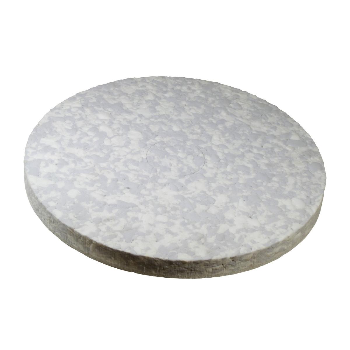 Maschinenpad "Super Padscheide Kompakt Verbundschaum" 432 mm - 17" Melamine | beige-grau meliert 
