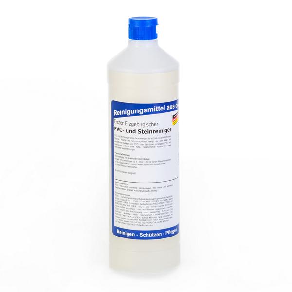 Erster Erzgebirgischer PVC- und Steinreiniger | 1 Liter Rundflasche 
