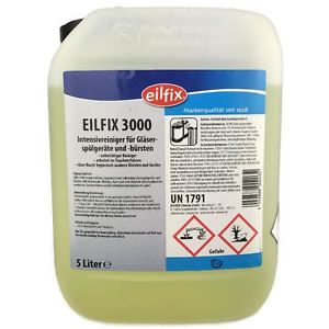 EILFIX 3000 Intensivreiniger für Gläserspülgeräte und Bürsten | 5 Liter 

