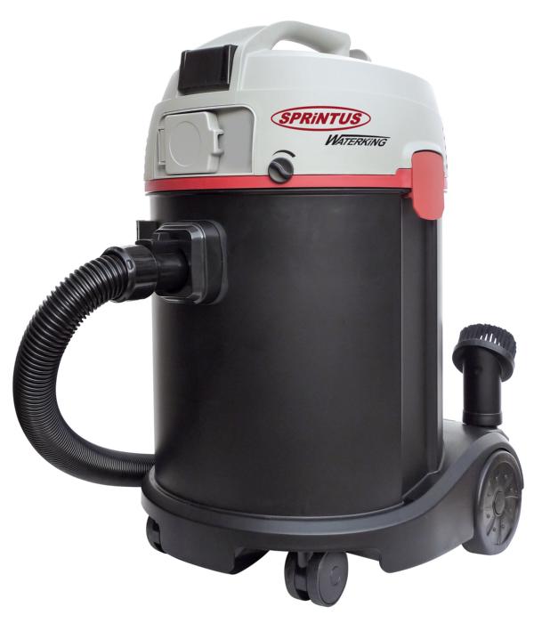 Mietgebühr für Nass-/Trockensauger Sprintus "N 30/1 KS Waterking" mit 30 Liter Behältervolumen (Mietgerät 98891) 