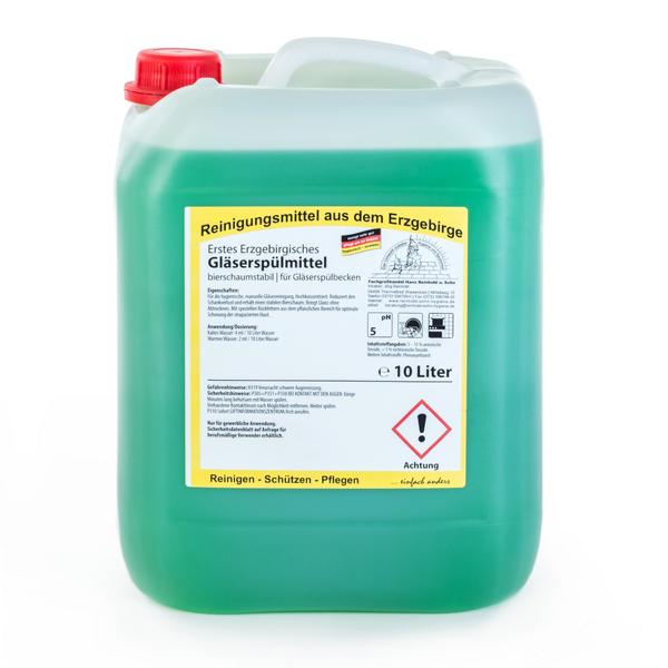 Erstes Erzgebirgisches Gläserspülmittel | 10 Liter 