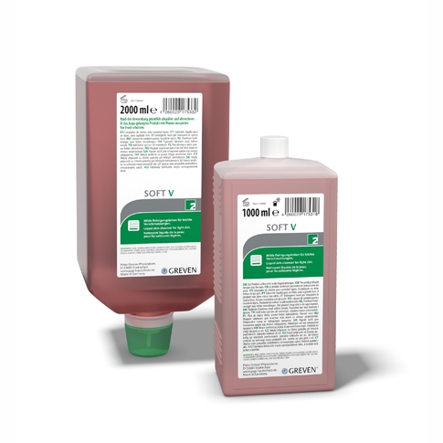 GREVEN® SOFT V | 2 Liter Varioflasche (für Dosierspender) 
