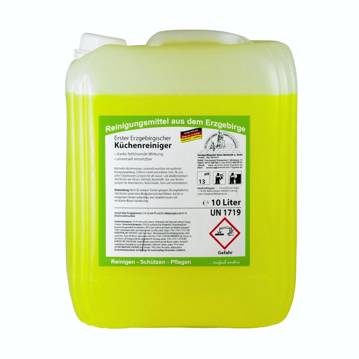 Erster Erzgebirgischer Küchenreiniger | 10 Liter 
