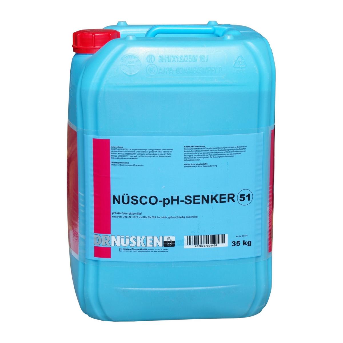 Nüsco-pH-Senker 51 flüssig | 35 kg 