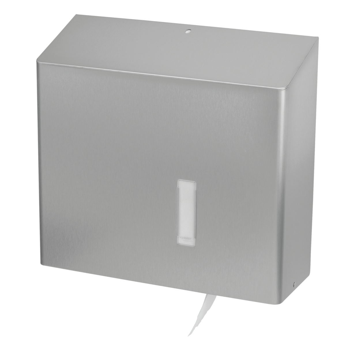 Jumbo Toilettenpapierspender "SanTRAL® Classic RHU 31 EST" für 1 Großrolle | Edelstahl geschliffen 