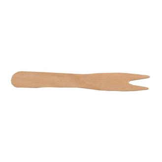 Pommes-Frites-Gabeln Holz, 85 mm | 1000 Stück 