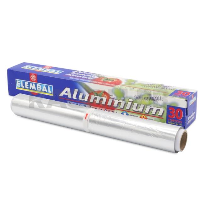 *Alu-Folie 30 cm x 30 m, 11 µ 