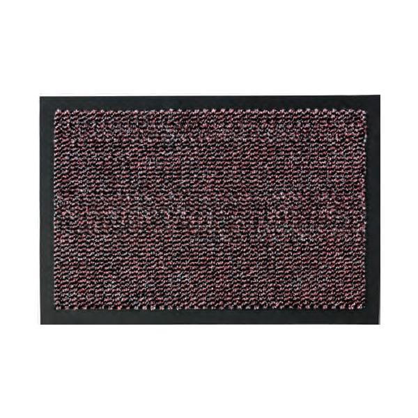 Schmutzfangmatte "ACHAT 1610", 40 cm x 60 cm | rot meliert 