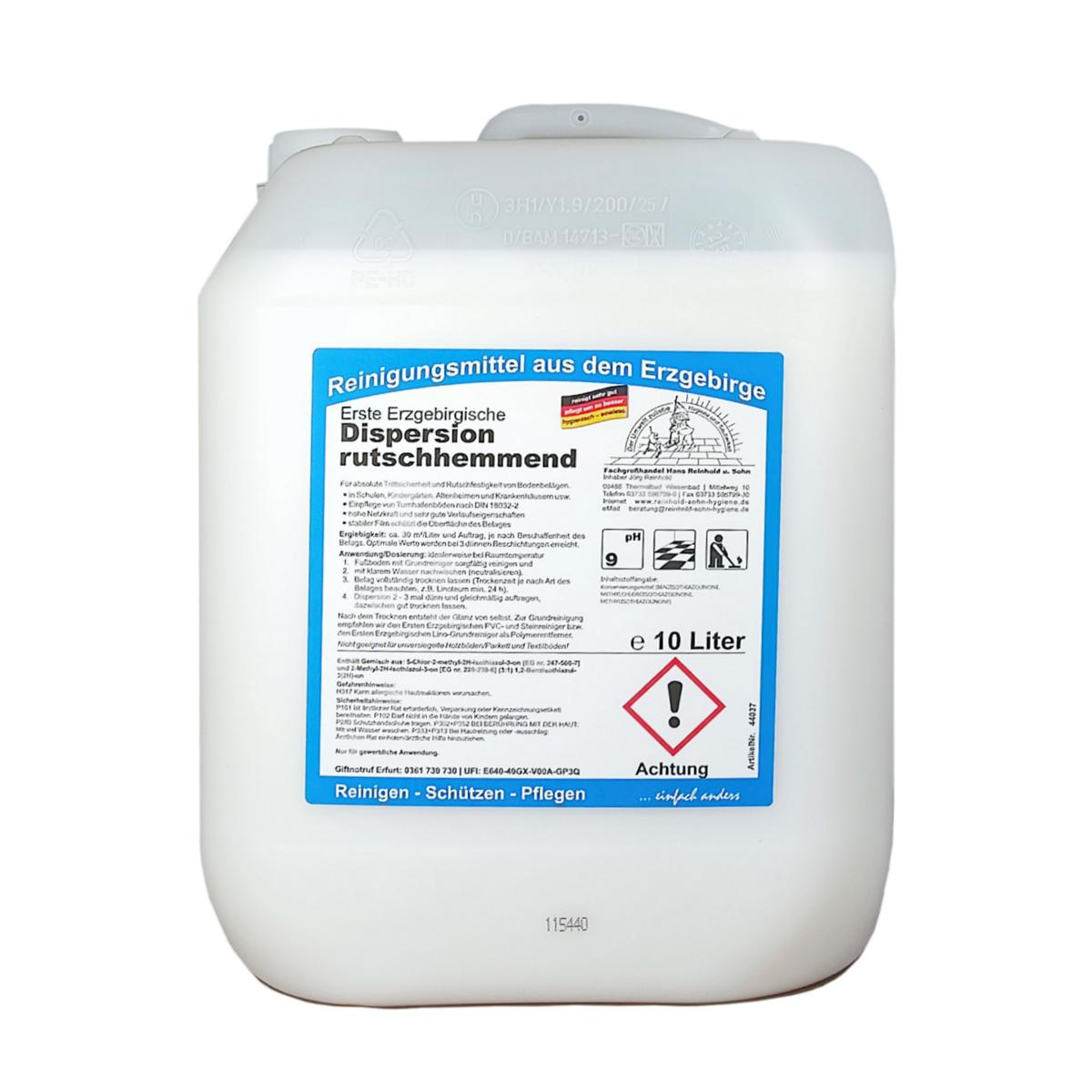 Erste Erzgebirgische Dispersion rutschhemmend | 10 Liter 