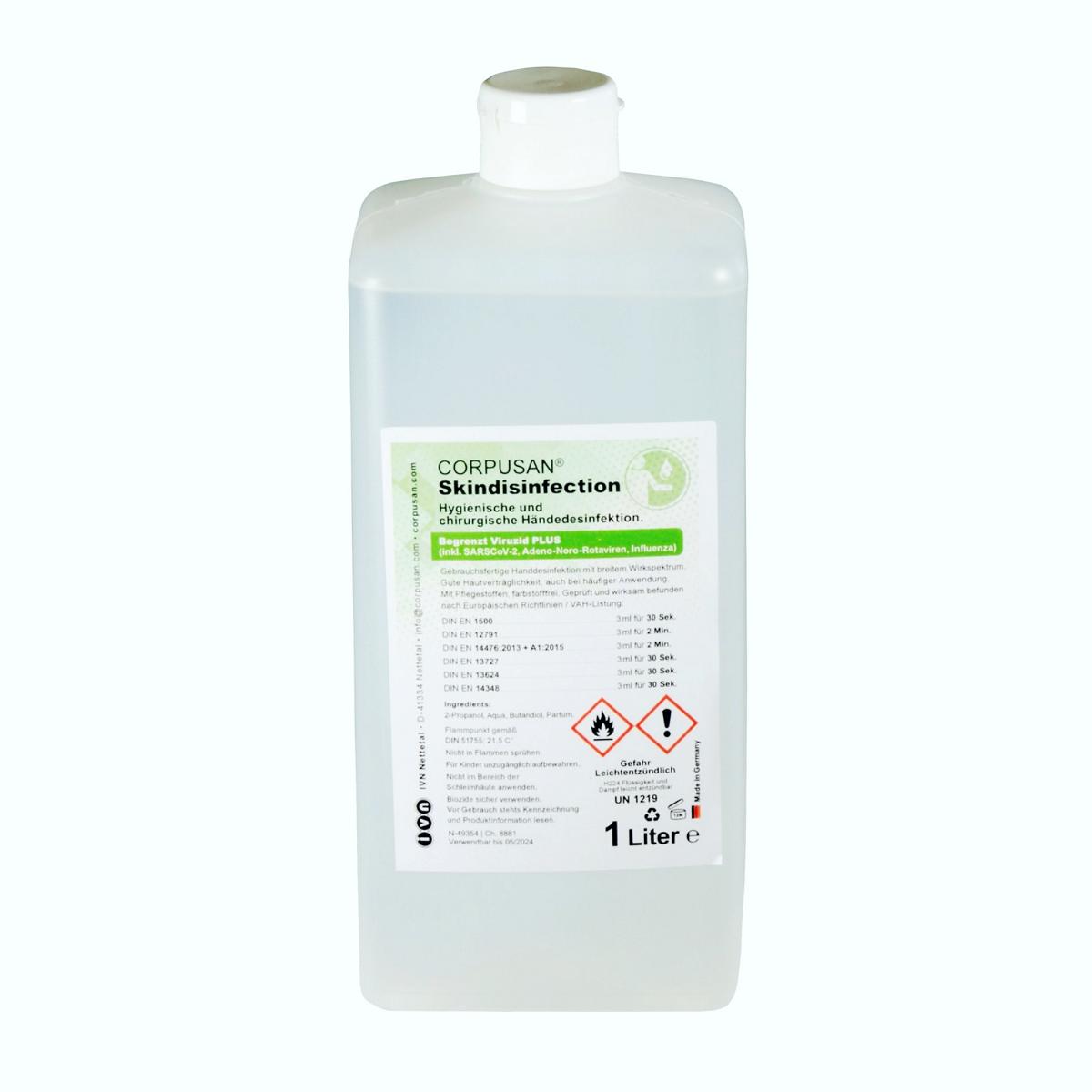 IVN Corpusan Skindisinfection |  1-Liter-Flasche 