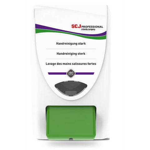 Deb Stoko® Spender für Händereiniger stark, weiß | 2 Liter 
