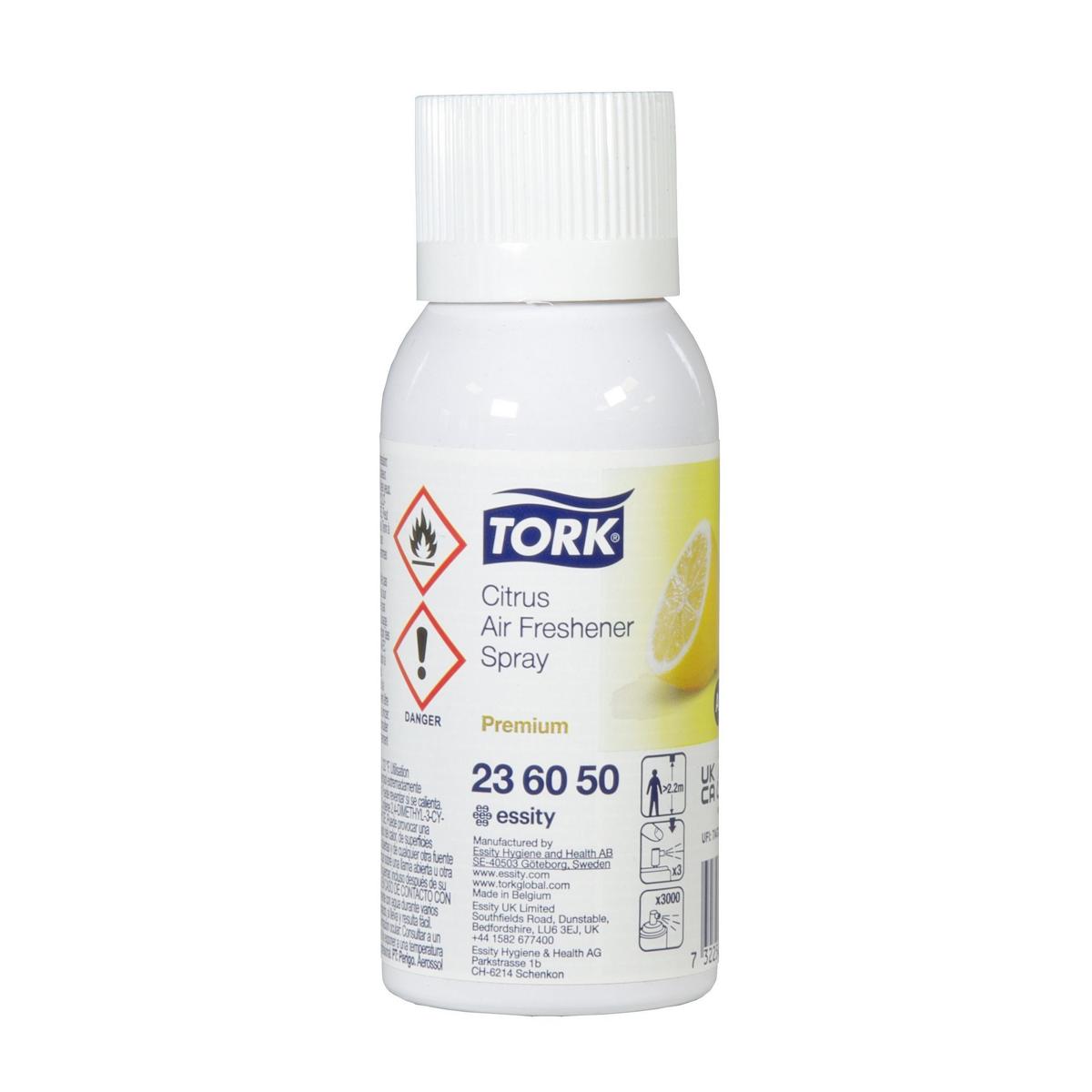 Tork Lufterfrischer Spray mit Zitrusduft | 75 ml 