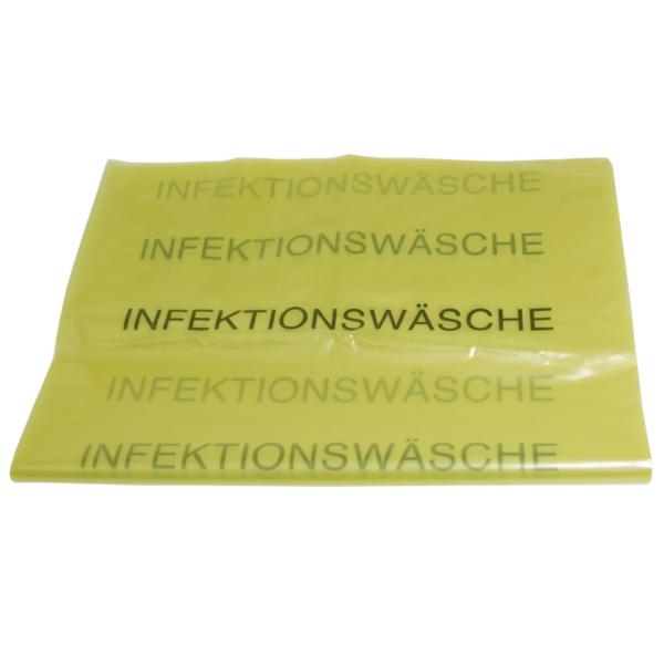 Müllsack   85 Liter, 85 µ, LDPE gelb-transparent, 640 x 1000 mm | 20 Stück/Rolle 
