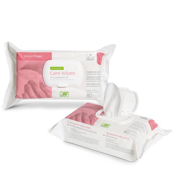 Desoderm Care Wipes | 80 Tücher/Pack 
