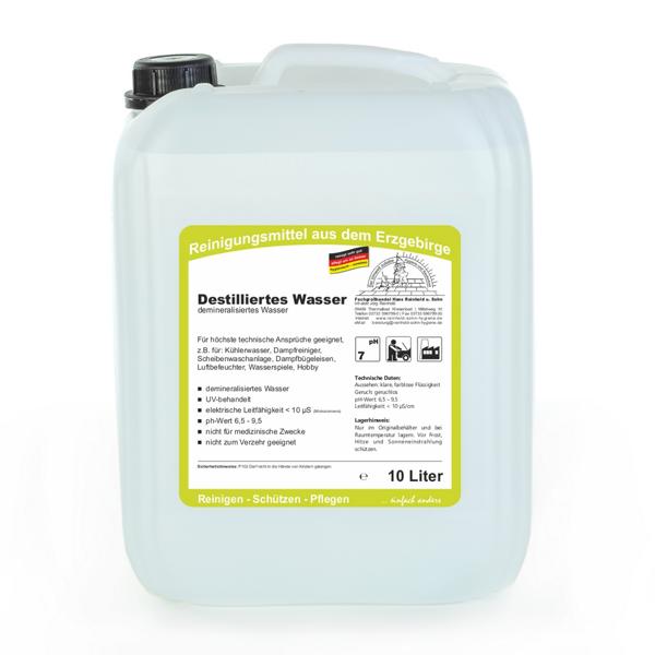 Destilliertes Wasser |  10 Liter 
