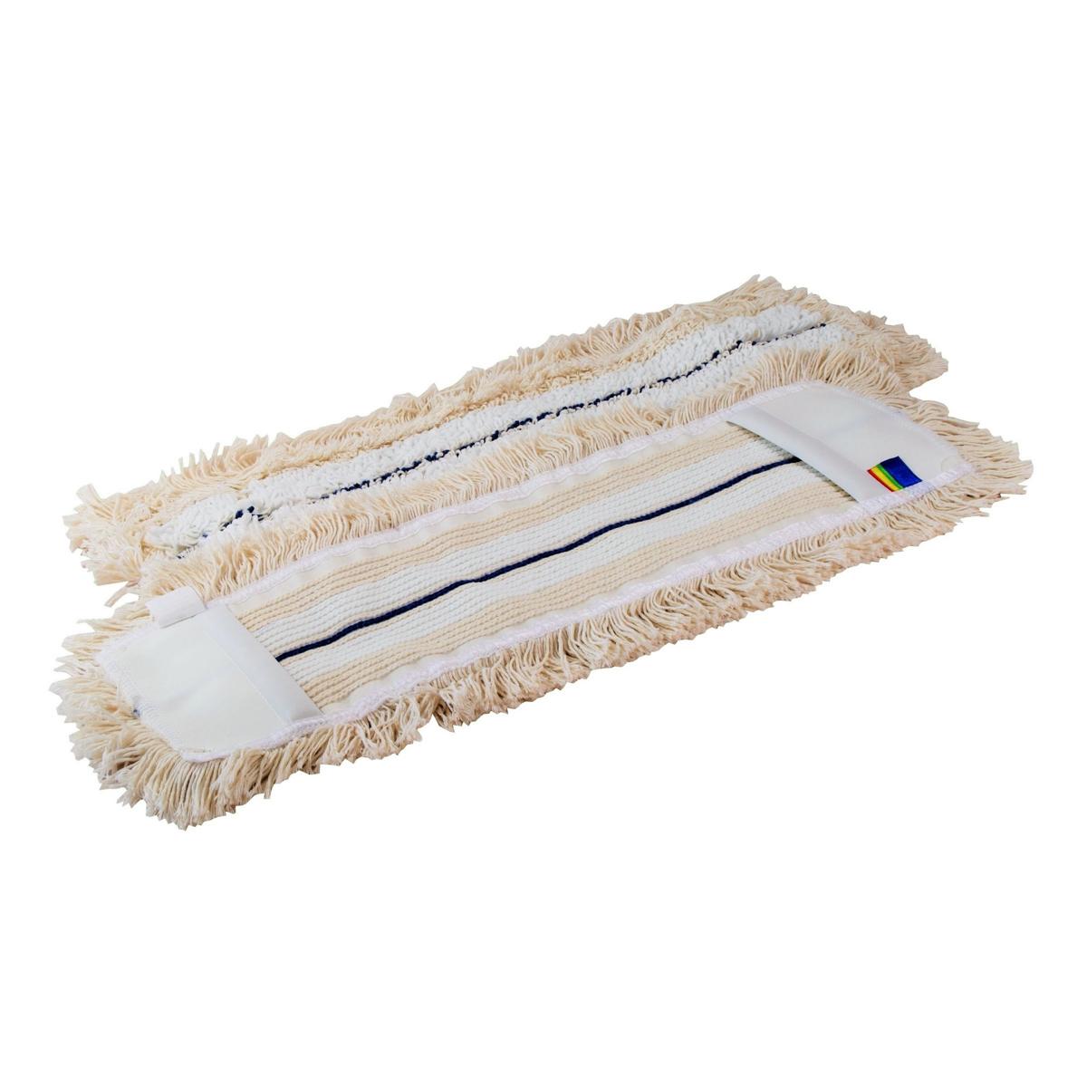 Hospitalmopp Tufting 50 cm | weiß/blau 
