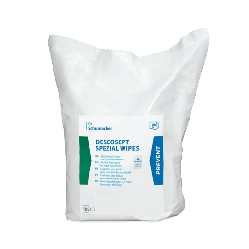 Descosept Spezial Wipes Nachfüllpack | 100 Tücher (3 Teile) 
