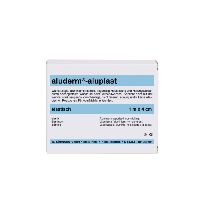 aluderm®-aluplas Stript elastisch | 2,5 x 7,2 cm, 10 Stück
