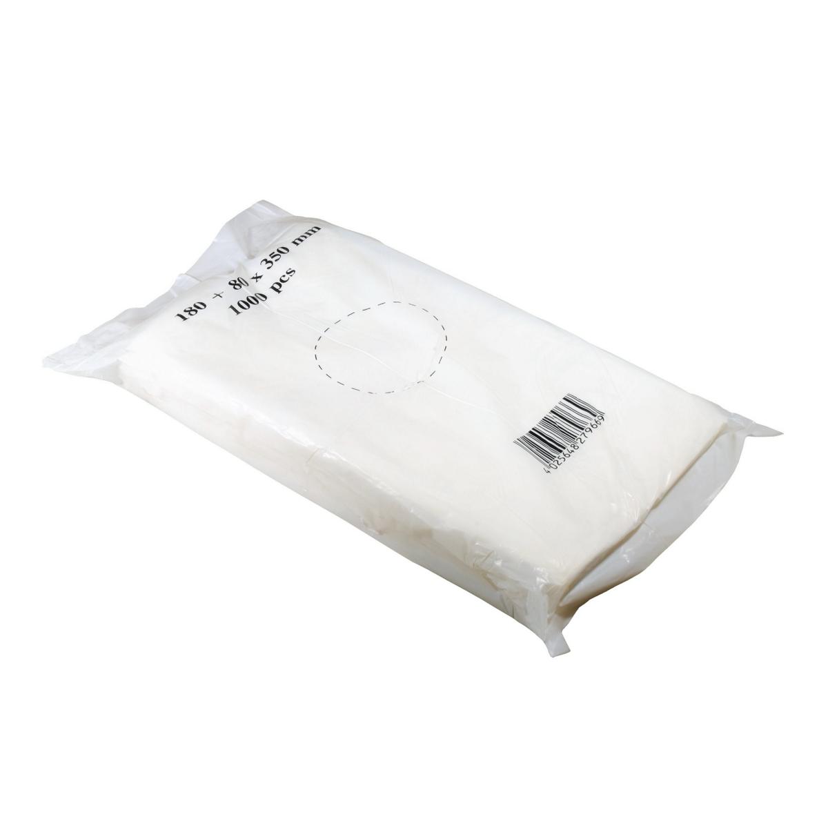 *Zupfbeutel HDPE lose 180 x 80 x 350 mm | 1000 Stück/Pack 