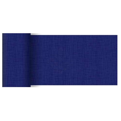 Dunicel Tischläufer 0,15 x 20 m | Linnea Dunkelblau