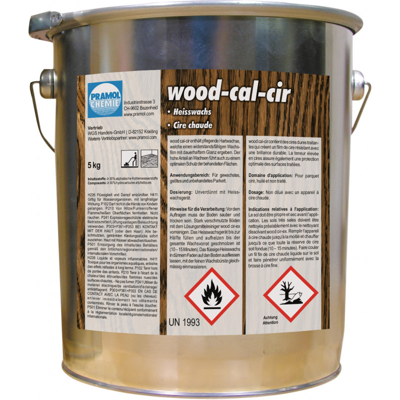 Wood-Cal-Cir | 2 x 5 kg Eimer 
