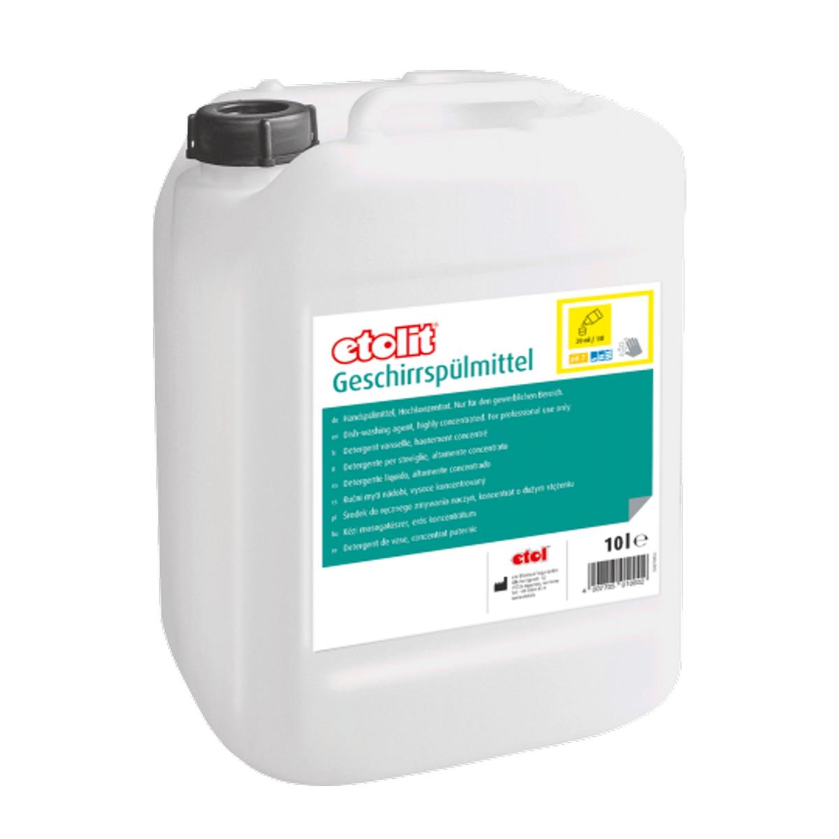 etolit Geschirrspülmittel | 10 Liter 