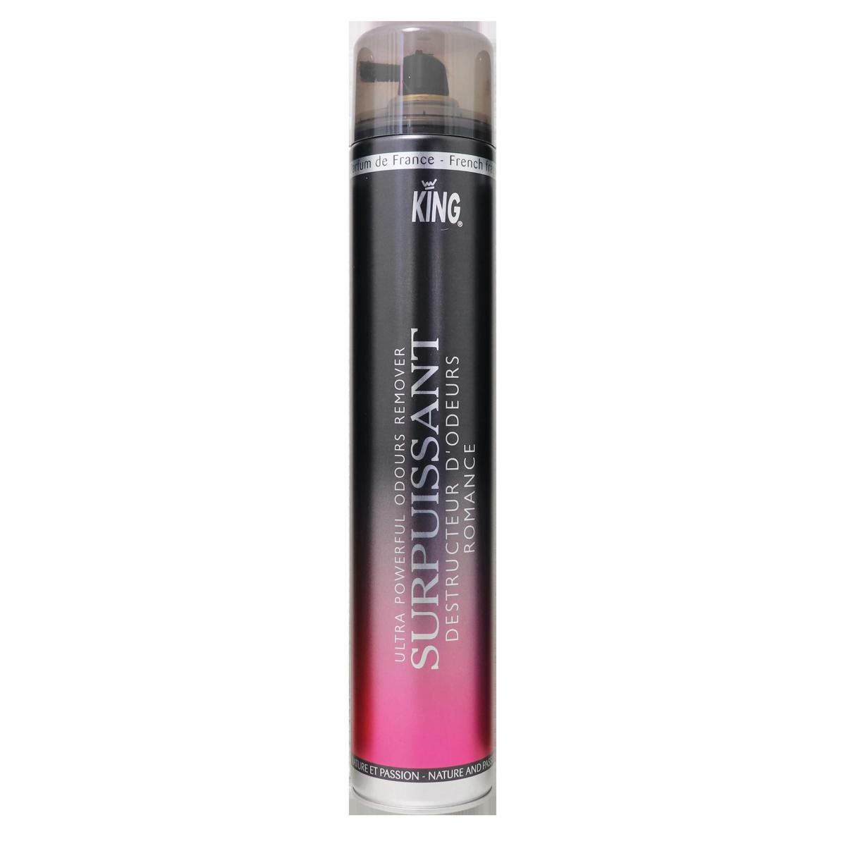 Raumduftspray King Destructeur Odeurs Surpuissant ROMANCE 750 ml | Romance 
