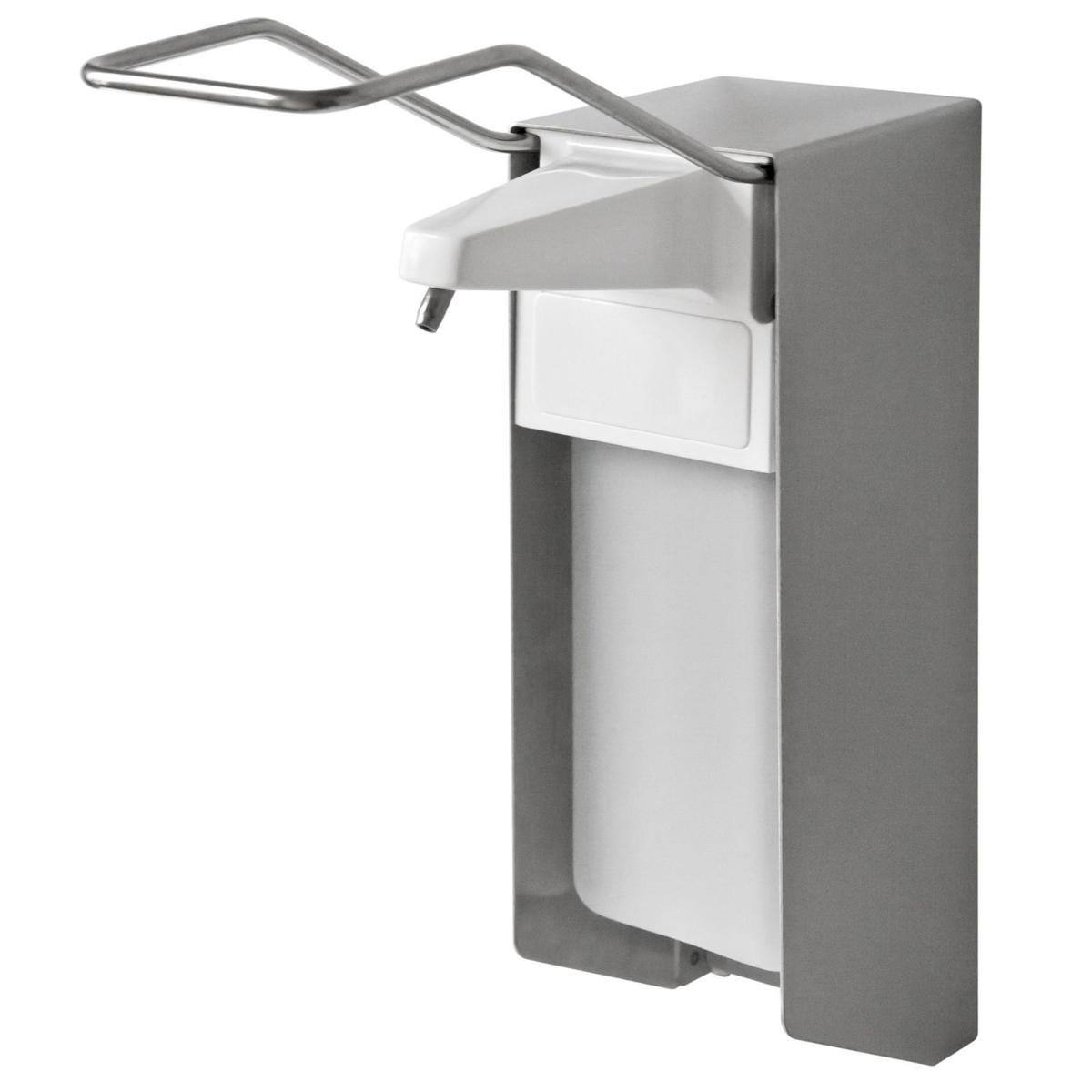 Armhebelspender für  500-ml-Euro-Flaschen | Aluminium 
