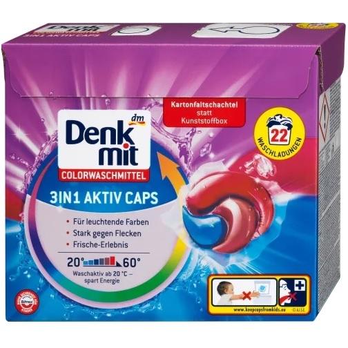 Denkmit 3 in 1 Aktive Caps, COLOR | 22 Stück 