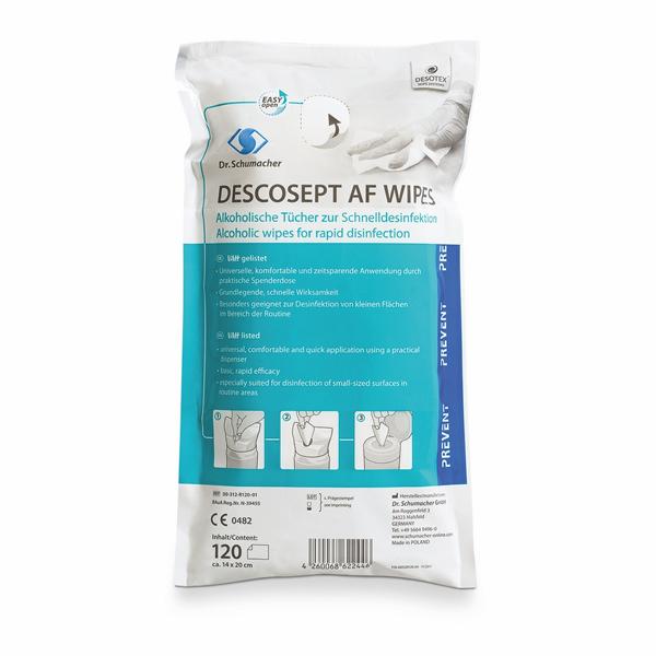 DESCOSEPT AF WIPES | 120 Stück/Nachfüllpack
