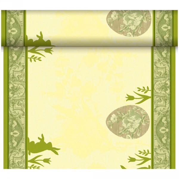 Dunicel Tischläufer 0,4 x 24 m | Tete-á-Tete Motiv Happiness 
