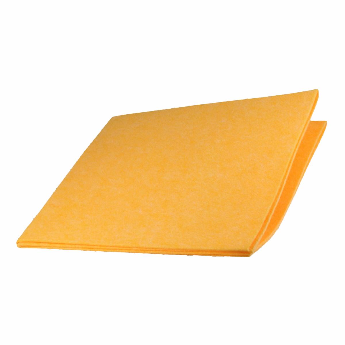 Bodentuch/Scheuertuch VLIES 50 x 60 cm | orange 
