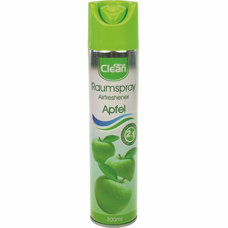 Raumduftspray Elina Clean Raum-Lufterfrischer 300 ml | Duft Apfel 